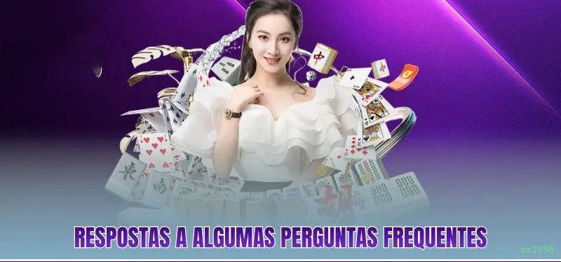 Central de dúvidas rápidas sobre o app aa1998